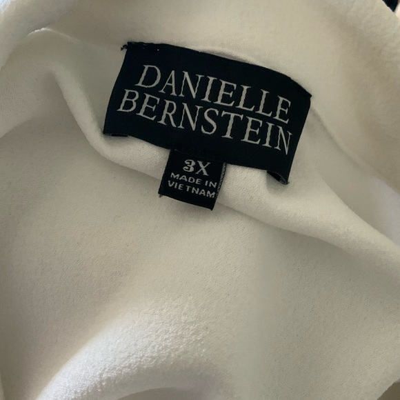 Danielle Bernstein White babydoll dress size 3X - Picture 9 of 13